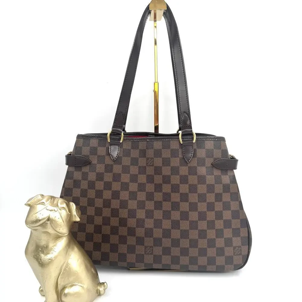 Louis Vuitton Batignolles Damier Ebene Shoulder Bag Tote GHW CoA Authentic - Picture 2 of 7